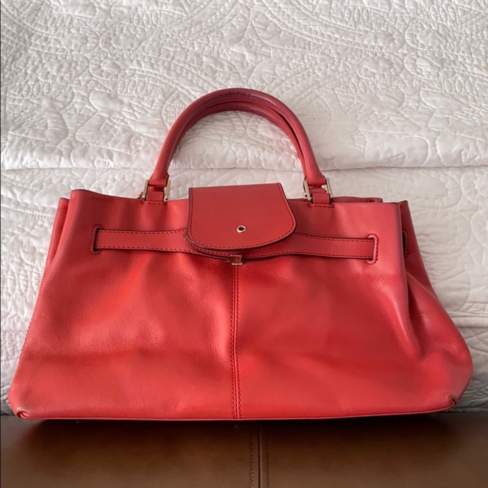 MARK CROSS Medium Size Leather Handbag
